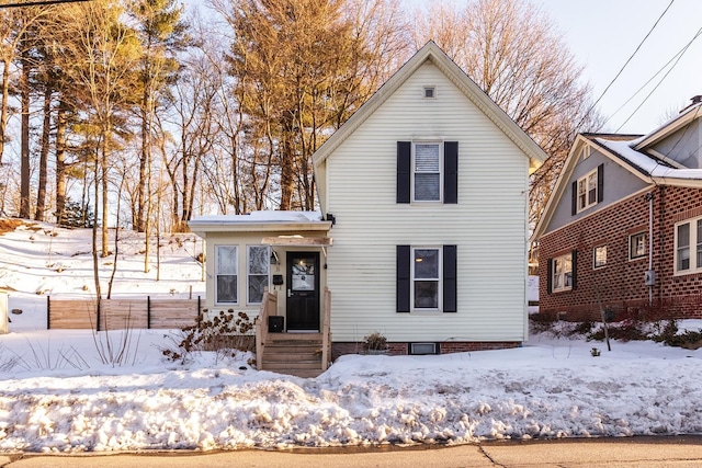 view of traditional-style home