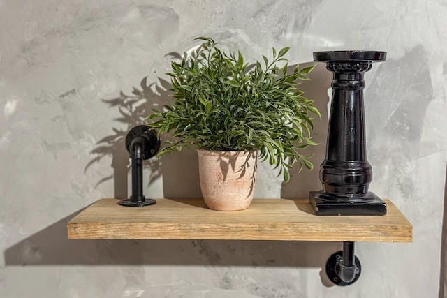 interior details featuring a sink