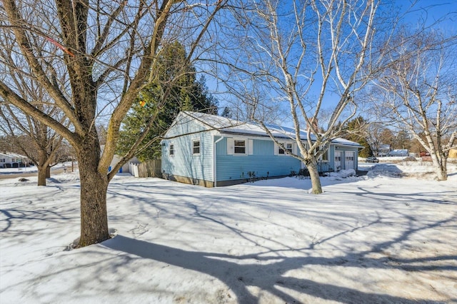 view of front of house