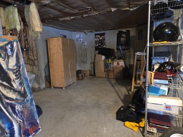 96 Mason Dr, Milan, NH 03588 - view of unfinished basement