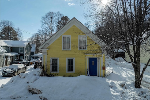 view of front of house