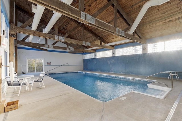 pool featuring a patio