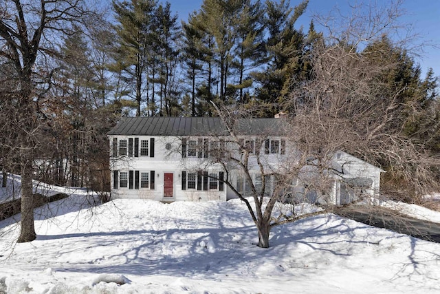 view of colonial-style house