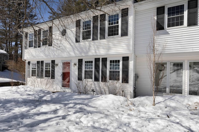 view of colonial inspired home