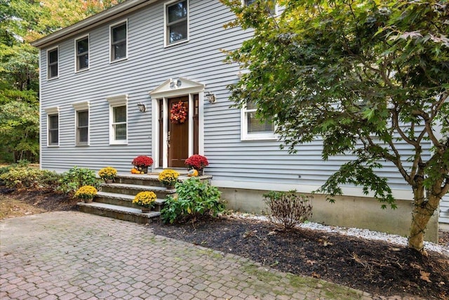 view of colonial house