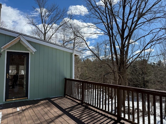 view of deck