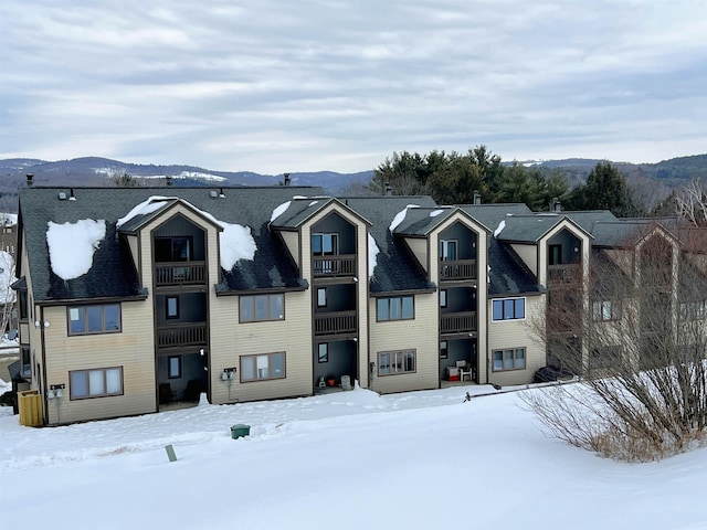 view of front of house with a residential view