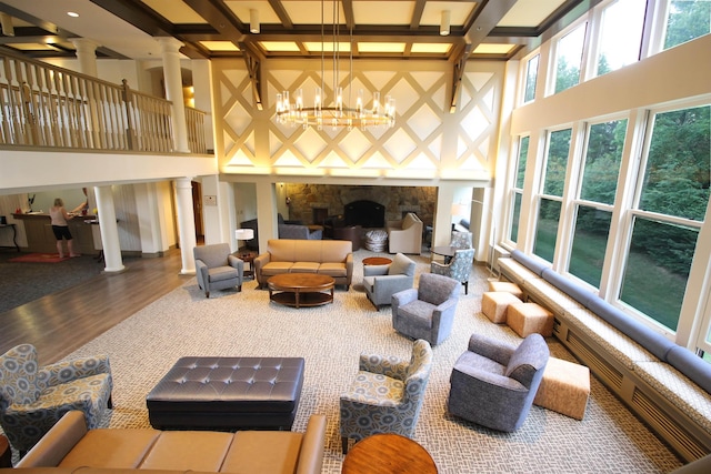 view of community lobby