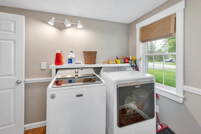 26 Hilltop Dr, Wakefield, NH 03872 - washroom with independent washer and dryer