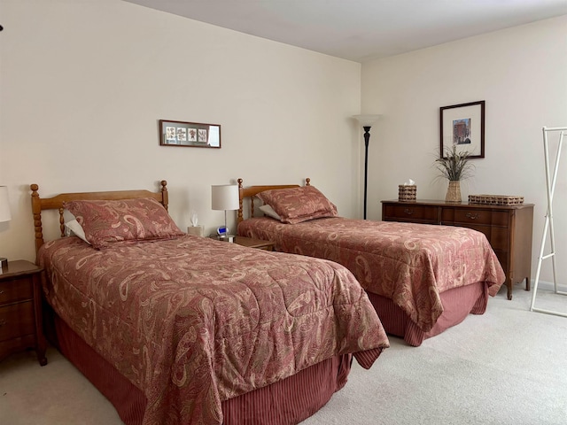 bedroom featuring carpet floors