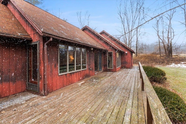 view of deck