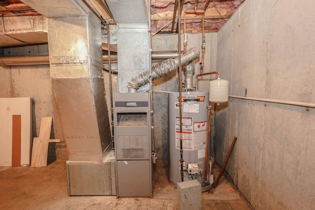 utilities with gas water heater