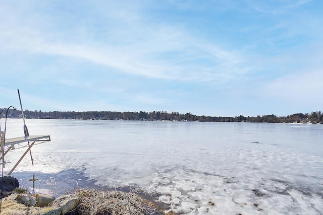 property view of water