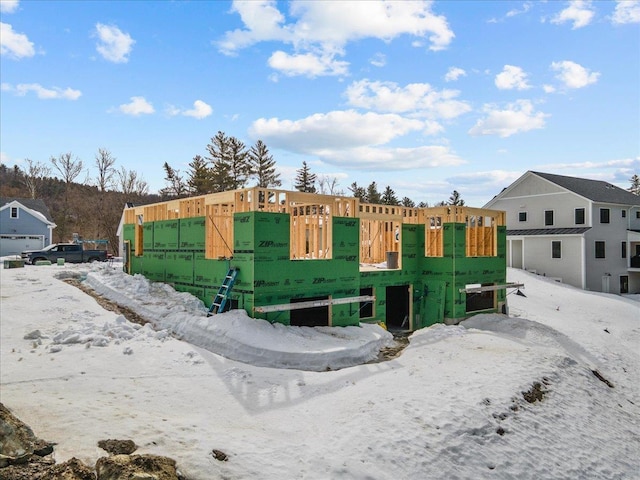 exterior space with a playground