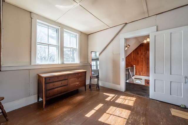 interior space featuring hardwood / wood-style flooring