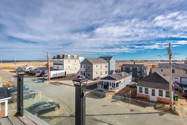 birds eye view of property featuring a residential view