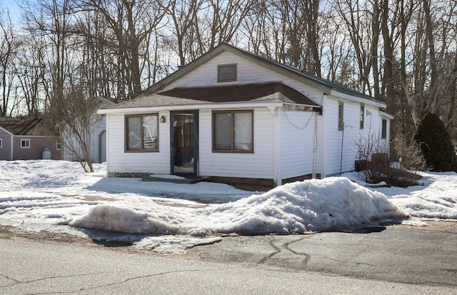 view of bungalow