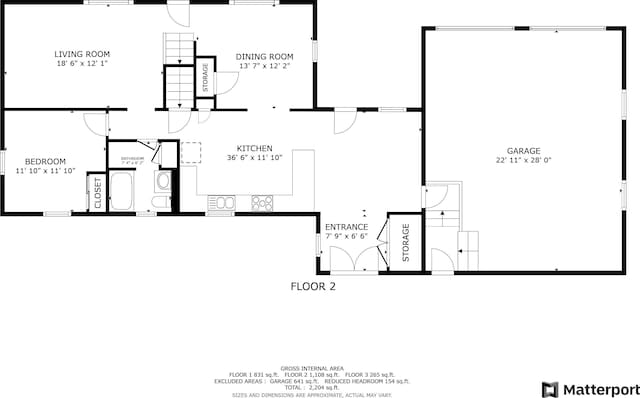 view of layout