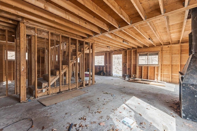 miscellaneous room featuring plenty of natural light