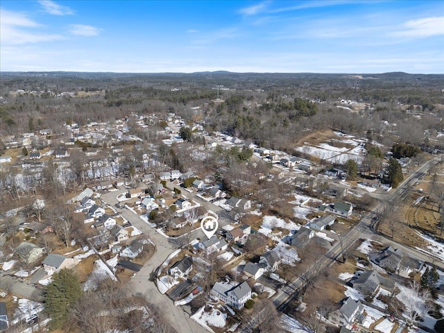 birds eye view of property featuring a residential view