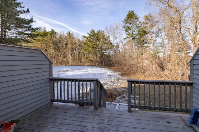 view of deck