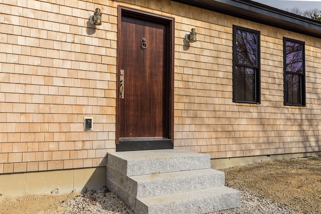 view of property entrance