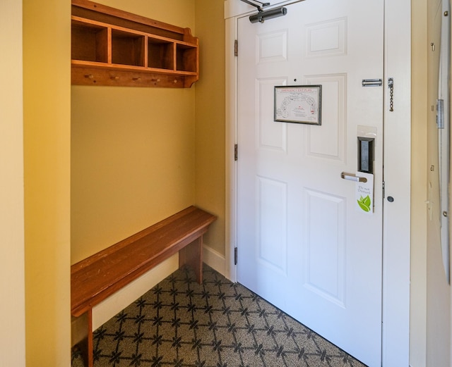 view of mudroom