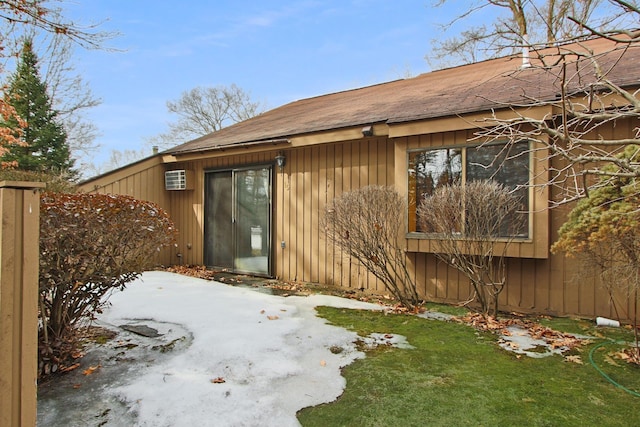 rear view of house with a patio area