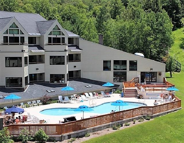 pool featuring a patio area and a lawn