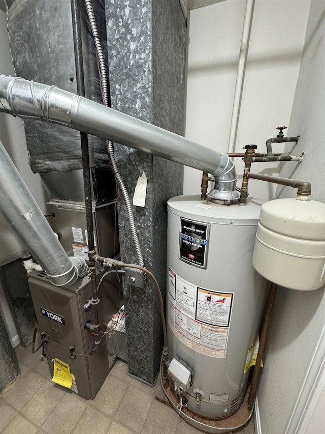 utilities with water heater