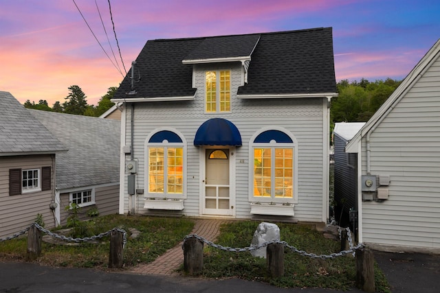 48 Channel Ln, Laconia, NH 03246 - view of front facade featuring a shingled roof