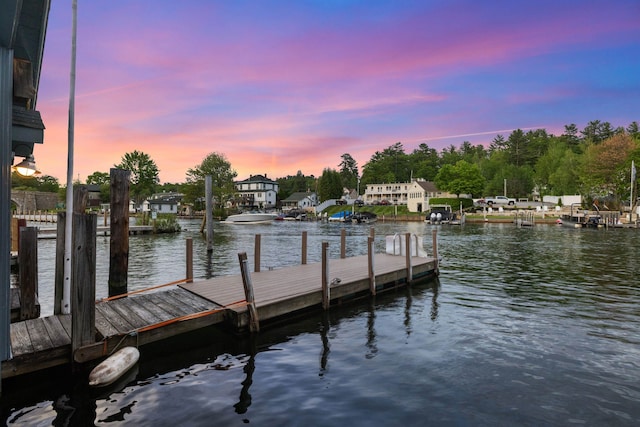 48 Channel Ln, Laconia, NH 03246 - dock featuring a water view