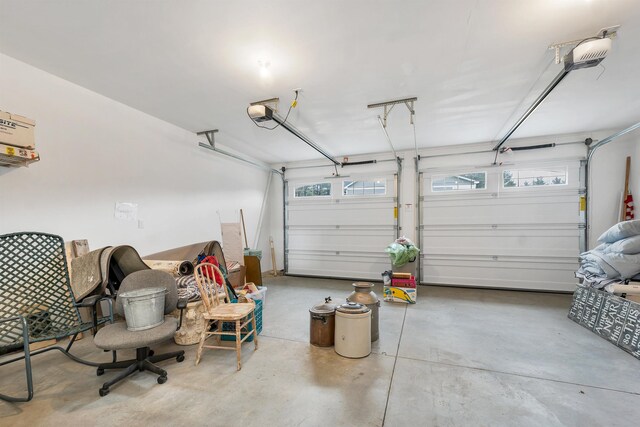 7 John Hardie Way, Chichester, NH 03234 - garage featuring a garage door opener