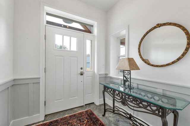 7 John Hardie Way, Chichester, NH 03234 - entryway with wainscoting and a decorative wall