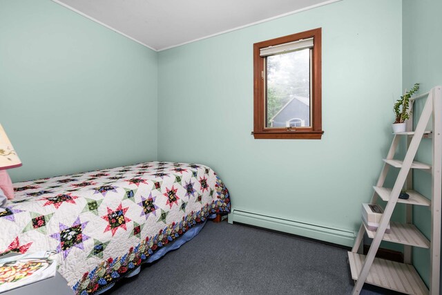 13 Ocean Circuit Dr, York, ME 03902 - carpeted bedroom featuring a baseboard radiator