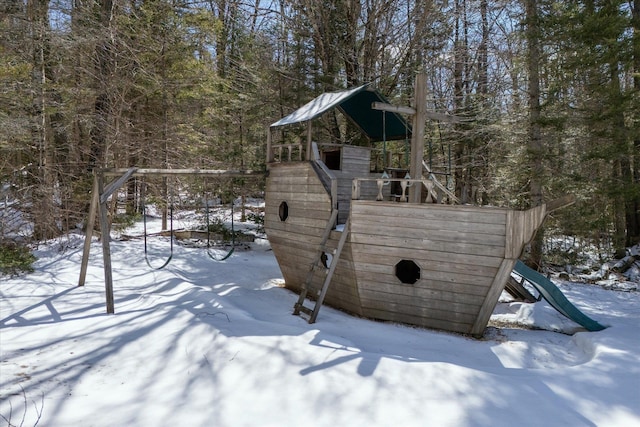 444 Tin Shanty Rd, Shrewsbury, VT 05738 - view of yard layered in snow