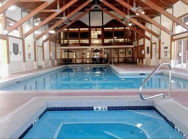 view of pool
