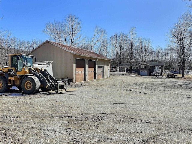 view of outbuilding with an outbuilding