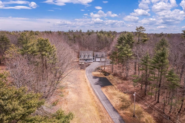 72 Natures Way, Wells, ME 04090 - view from above of property with a forest
