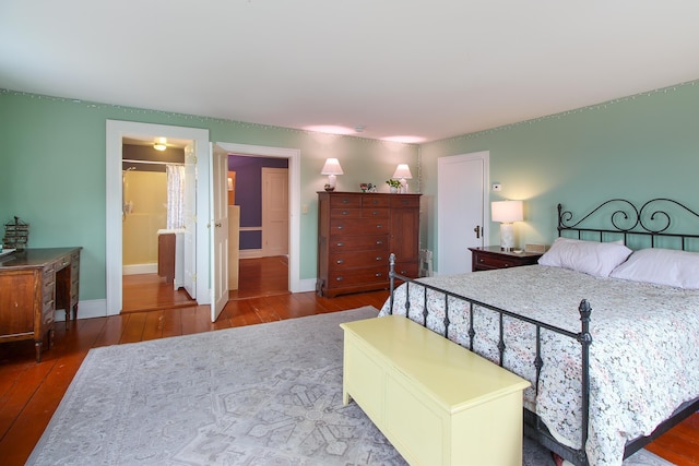 14 Adams Landing Rd, Grand Isle, VT 05458 - bedroom with baseboards and wood-type flooring