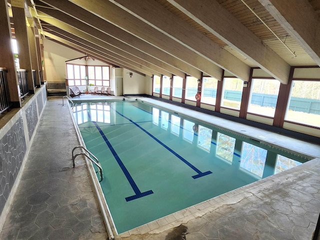 view of pool