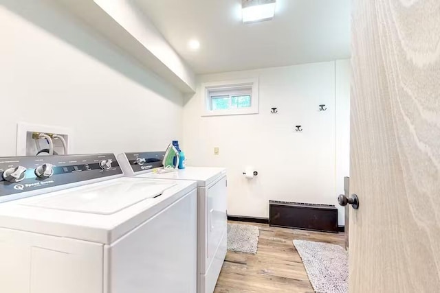 18 Crow Ln, Conway, NH 03818 - laundry room featuring independent washer and dryer and light wood finished floors