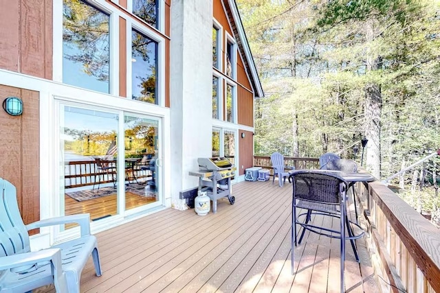 18 Crow Ln, Conway, NH 03818 - view of wooden deck
