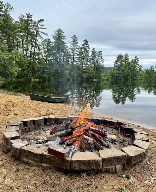 18 Crow Ln, Conway, NH 03818 - view of yard featuring a water view