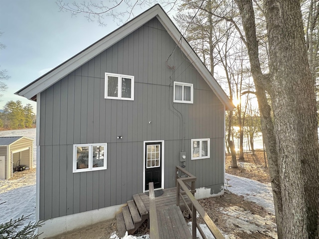 18 Crow Ln, Conway, NH 03818 - view of rear view of property