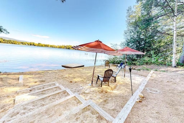 18 Crow Ln, Conway, NH 03818 - view of yard with a water view