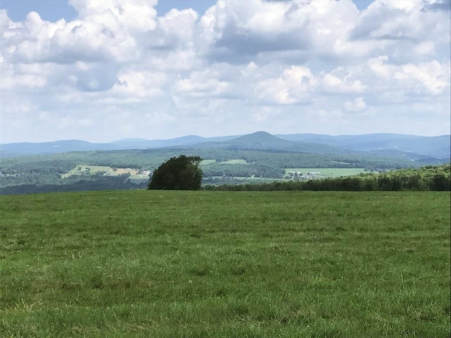 849 Mount Bess Rd, Charleston, VT 05872 - mountain view featuring a rural view