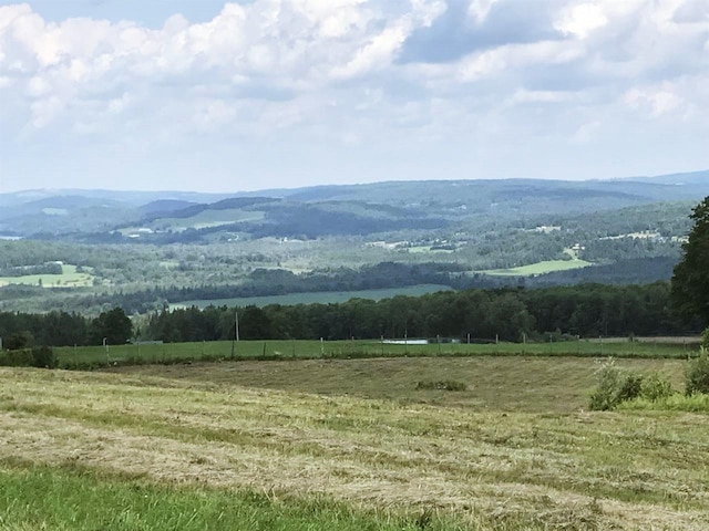 849 Mount Bess Rd, Charleston, VT 05872 - mountain view with a rural view and a wooded view