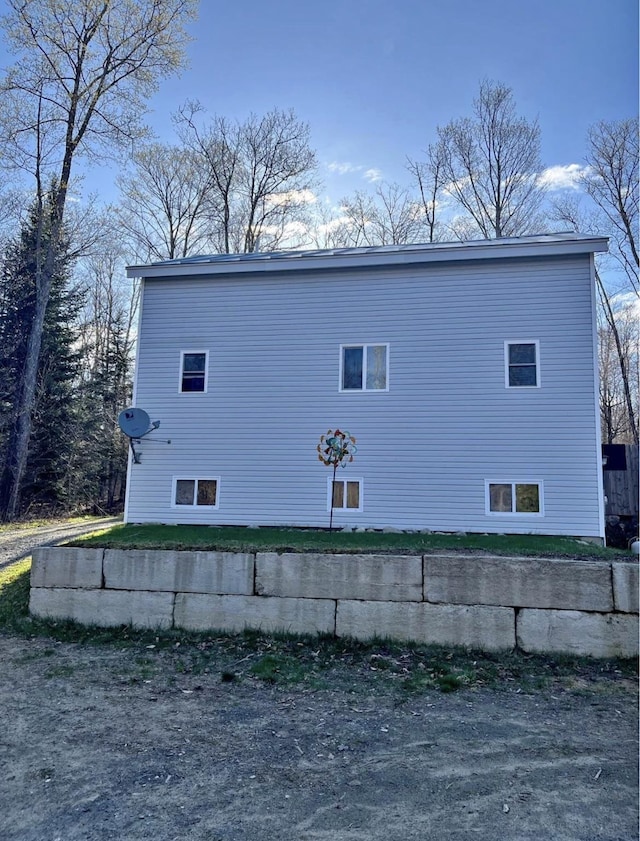 view of side of property