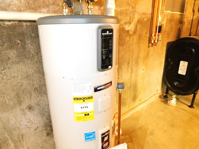 utilities with electric water heater and heating fuel
